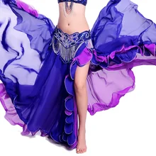 Высокое качество, новые юбки для танца живота, юбка для танца живота, костюм, платье для тренировок или выступлений-6011