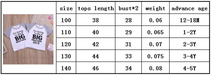 Лидер продаж, футболка с короткими рукавами для маленьких мальчиков футболка с надписью «I'm to Be A Big Brother» года, топы, одежда белая хлопковая футболка