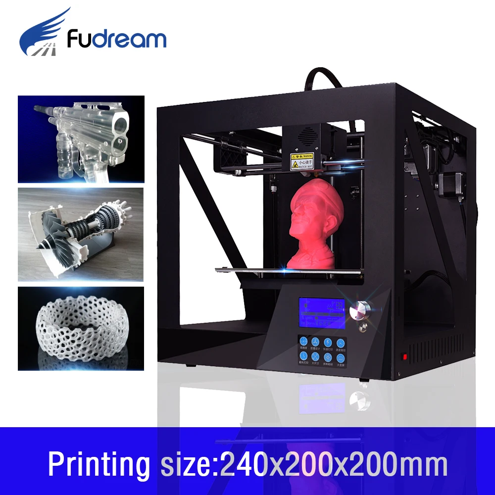 

Crazy shopping season 2018 summer new high-end boutique high quality industrial integration technology 3D printer D2420