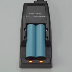 Универсальный двойной Батарея Зарядное устройство для 4.2 В 18650 14500 18500 17670 17500 литий-ионный Батарея ЕС Plug
