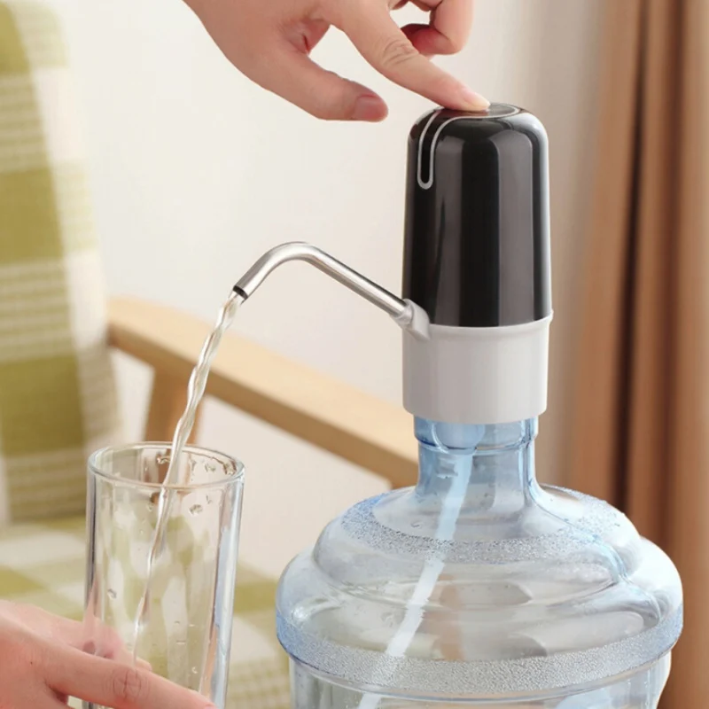 

Wireless Water Bottle Dispenser Rechargeable Electric Water Pump Portable Drinking Bottles Drinkware Tools For Sports/Camp