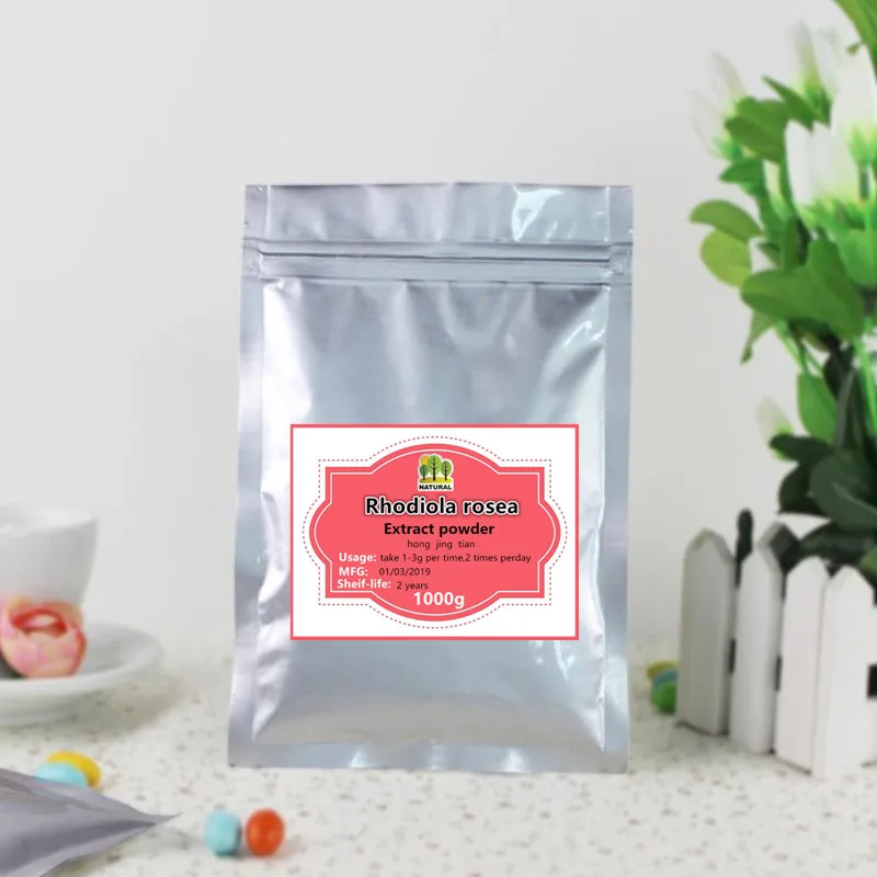 

1000g High-quality pure Rhodiola Rosea Extract Powder,Herba Rhodiolae,hong jing tian,Rhodiola Rootextract,free shipping