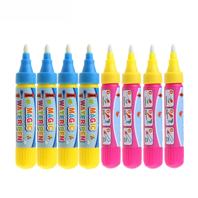 4pcs/set Magic Water Pen Painting Mat for Drawing Writing Doodle Kids Play Tool