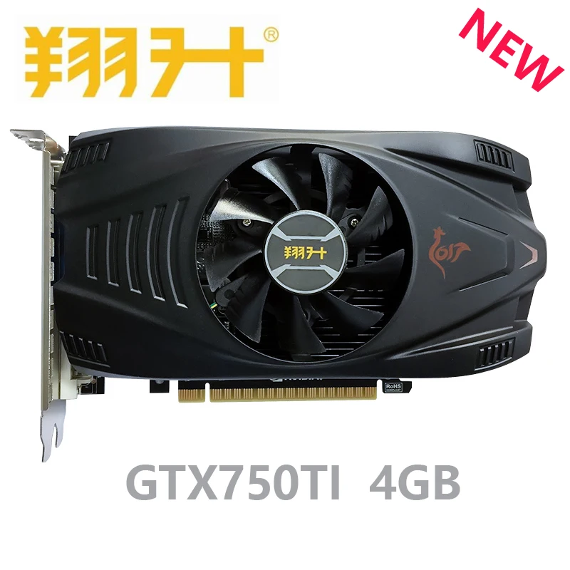 

ASL GTX 750TI 4GB NVIDIA Graphics Card 4GB GDDR5 128bit PCI-E X16 3.0 GTX750TI 4G PC Gaming Video Card