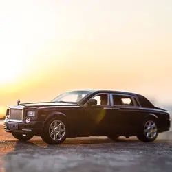 1:24 Rolls-Royce Phantom Модель автомобиля украшения мальчик подарок на день рождения игрушки для детей автомобиль игрушки