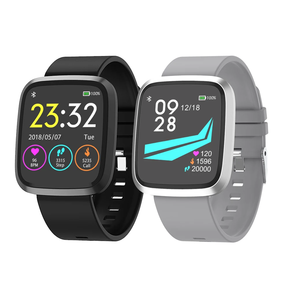 

Touch Screen Bluetooth Waterproof Smart Watch Bracelet Band Fitness Tracker Blood Pressure Heart Rate Long Standby Wristband