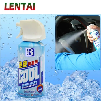 

LENTAI 1Set Car Interior Dry Ice Air Cooling Spray Agent For Ford Focus 2 3 Fiesta Mondeo MK4 Ranger Toyota Corolla chr RAV4