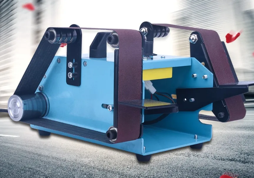 

Multifunctional Double Shaft Abrasive Belt Sanding Machine Polishing Grinding Machine Sandpaper Machine