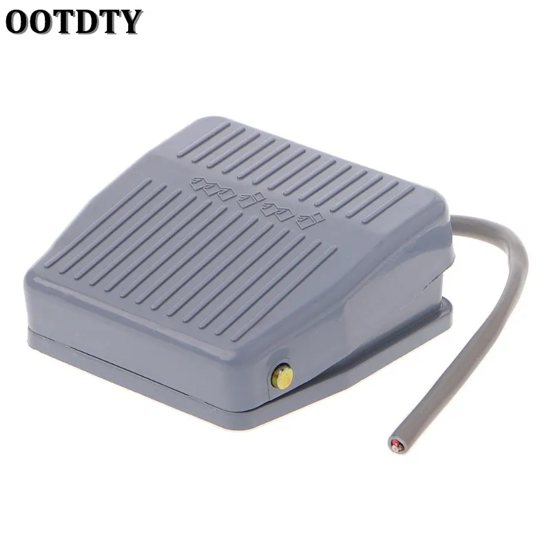 

OOTDTY 250V 10A Foot Pedal Switch SPDT 1NC 1NO Momentary Electric Power Control Switch
