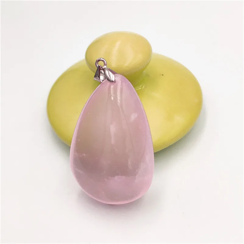 Rose Quartz Pendant Clear Mozambique (5)