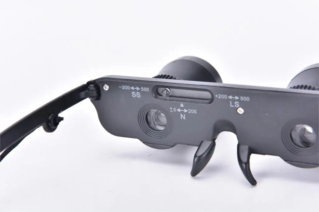 3x28 Лупа очки Стиль Открытый Рыбалка оптический бинокль глаз объектив диаметр 10 мм