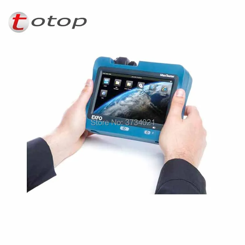 OTDR EXFO MaxTester 720C OTDR, SM оптический рефлектометр 1310/1550 нм, 36/35dB, 7 дюймов сенсорный экран otdr