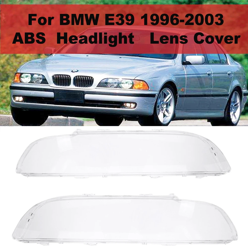

Headlight case For BMW E39 1996-2003 Headlight Cover Shell Headlight Glass Lens Automobiles Headlamp Lense Kit High quality