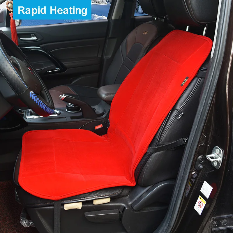 

Digital LED Screen Control Rapid Heating 12V Heated Car Seat Cushion Cover Seat Heater Warmer Winter Household Cushion