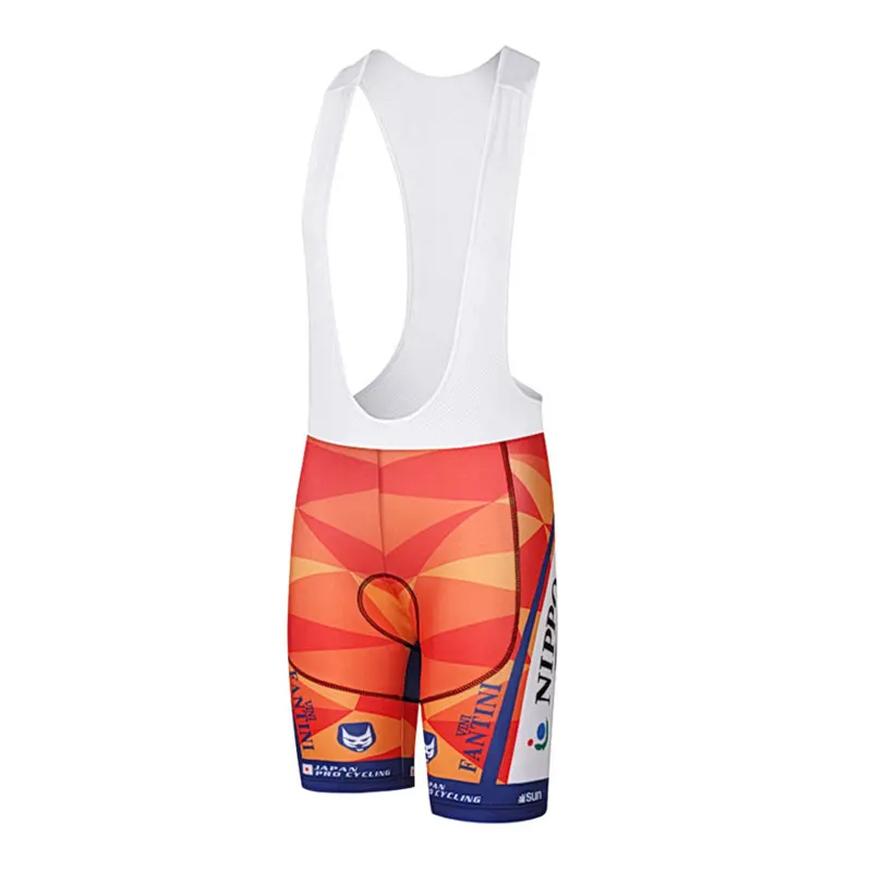 Moxilyn Pro Team Велоспорт Джерси 20D набор велошорт Ropa Maillot велосипедная одежда для мужчин MTB Горный трикотажный комплект для велоспорта - Цвет: orange-bib-shorts