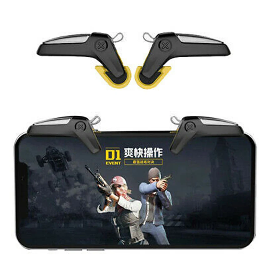 

N1 Gamepad Joystick For PUBG Gaming Trigger Smart Fire Button Aim Trigger Key L1R1 Shooter Controller For Mobile Phone Game
