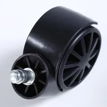 5 шт./лот новые укрепления нейлон стул Колёсики Сильный Прочный Поворотный Колёса rolling Колёсики офисное кресло домашний компьютер стулья B152