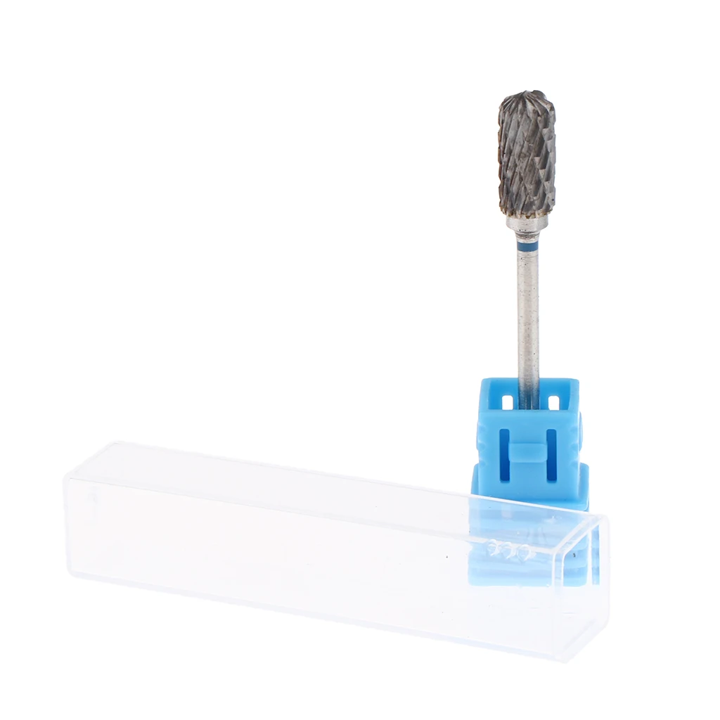 1pc Tungsten Steel Nail Drill Bits Acrylic Gel Nail Polishing Cuticle Clean Manicure Machine Nail Tips Grinder Pedicure 3/32