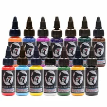 Permanent makeup pigment color tattoo ink kit 14 colors micropigment makeup bloodline tattoo pigment set 30ML gray c bloodline