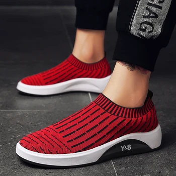 

Outdoor Women Sneakers 2018 Breathable Mesh Sport Shoes Female Running Shoe Socks zapatillas deporte mujer Spring Summer