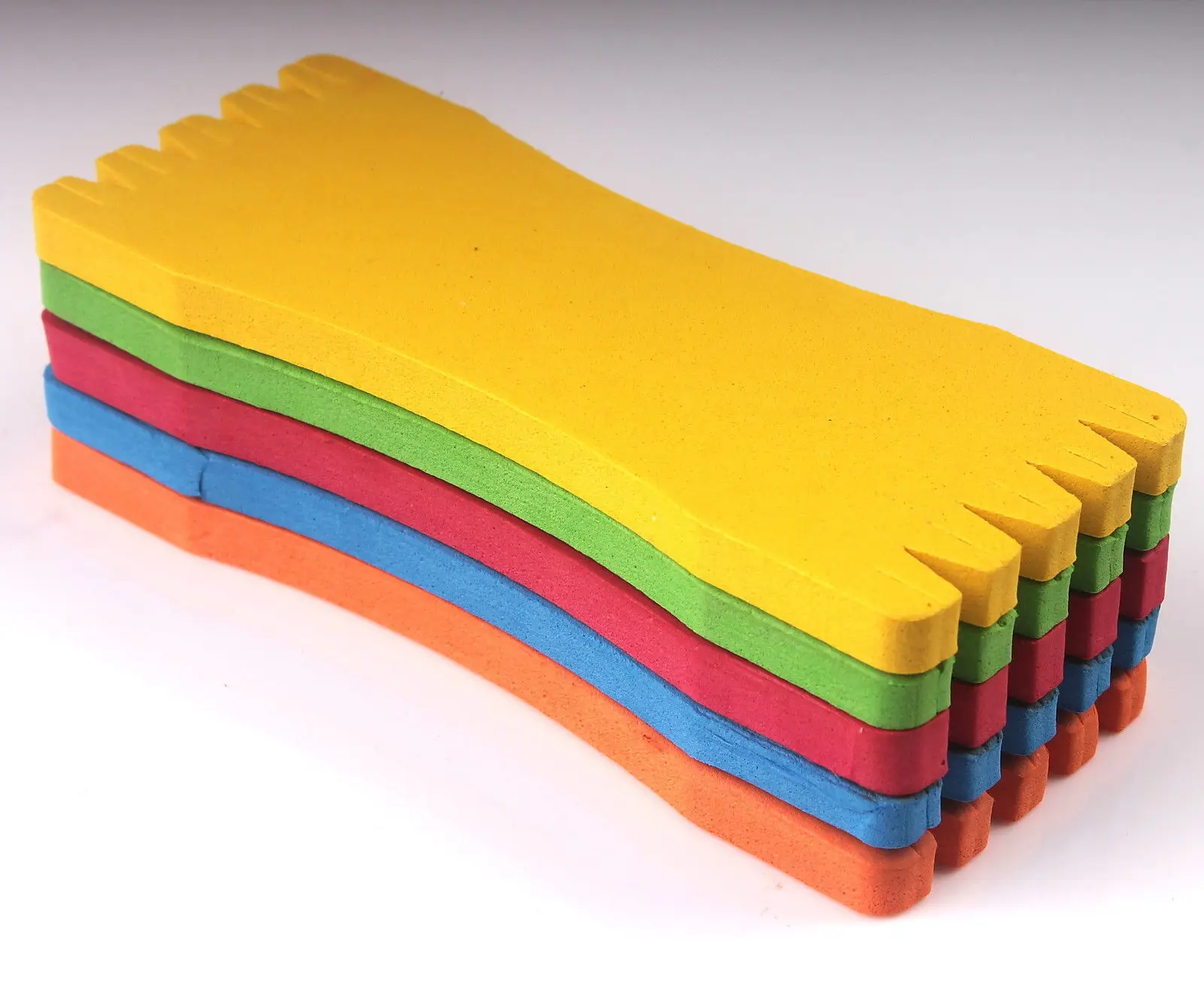 

10 Pieces Foam Sponge Wrapped Wire Fishing Line Winding Board Fishing Line Plate Bobbin Spools