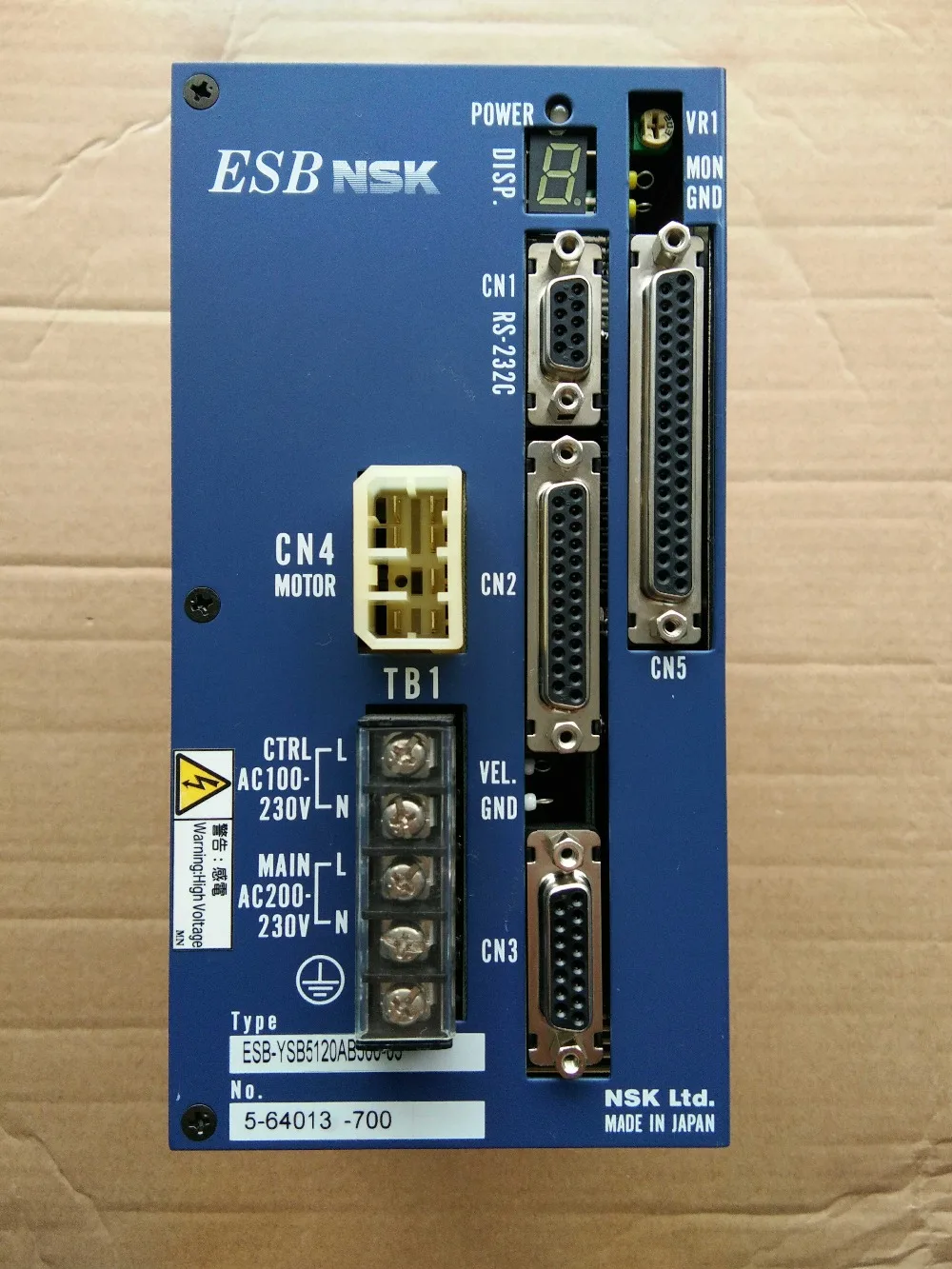M ESB YSB4080AB500 servo drive used in good condition can