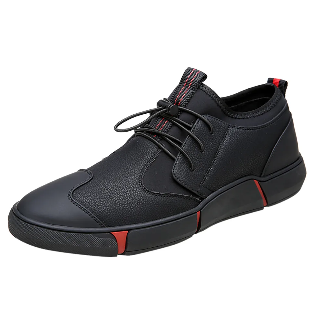 

CHAMSGEND Men's Shoes waterproof non-slip shoes fashion breathable comfort wild non-slip wear-resistant sneakers