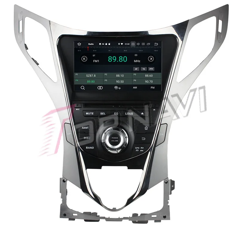 double din car pc monitor For Hyundai I55 2011-2012