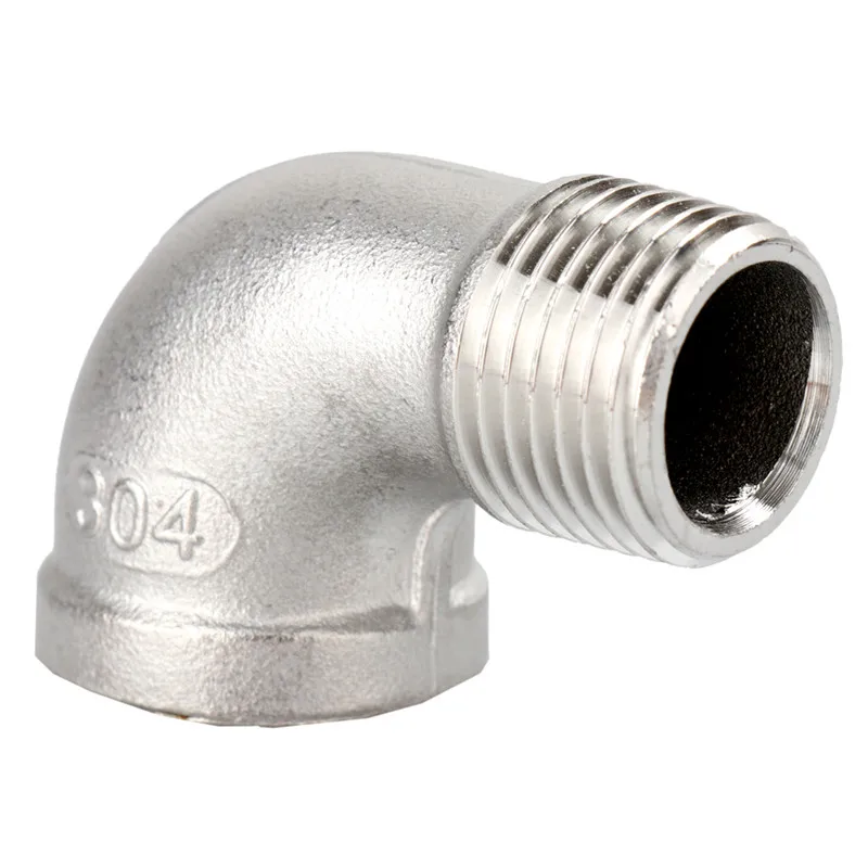 

1 PC 1/2"Female X 1/2"Male Street Elbow Threaded Pipe Fitting Stainless Steel 304 NPT P0.05