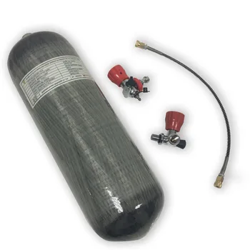Kaufen AC109101 9L Pcp Luftgewehr Co2 Flasche Hochdruck Zylinder/Paintball Ventil Luftgewehr Für Tauchen Ausrüstung/Schießen Ziel Acecare