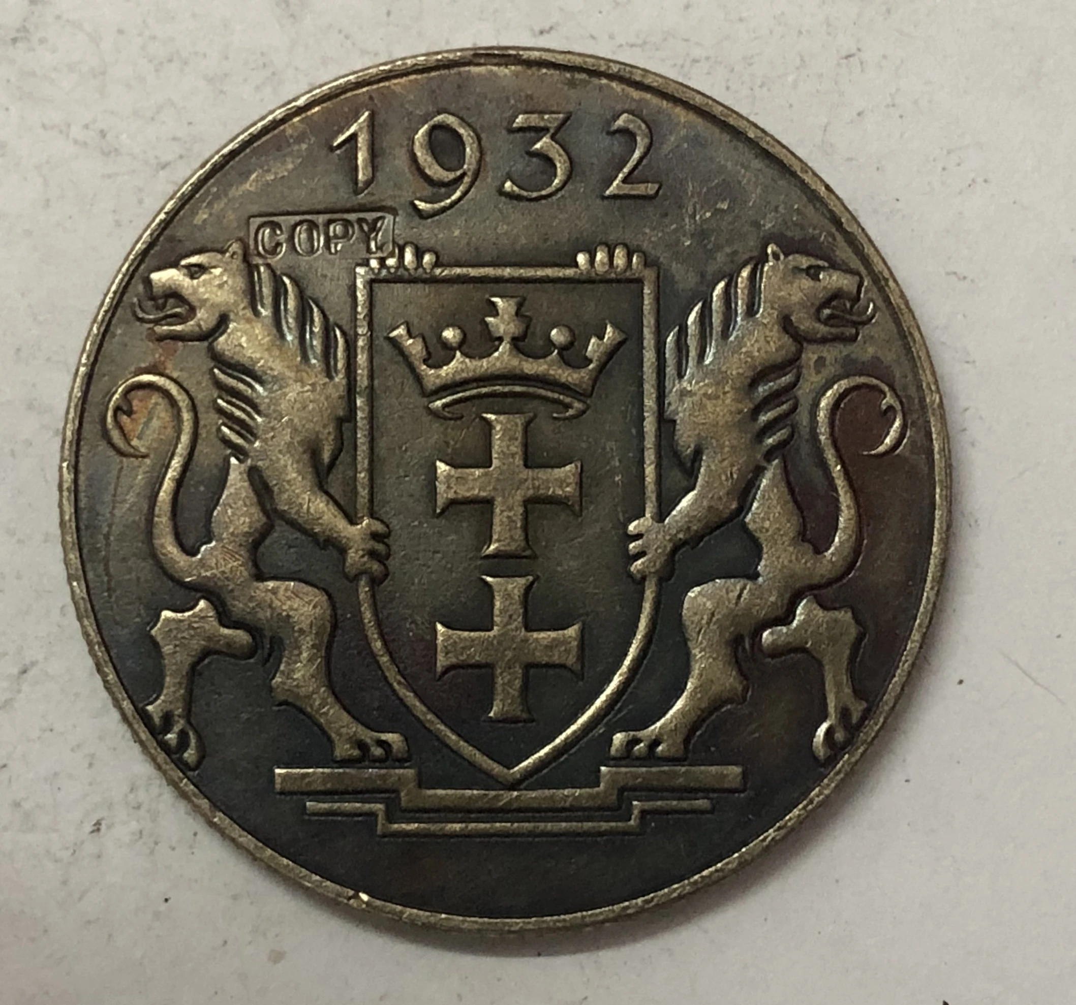 

1932 Free city of Danzig 5 Gulden Grain Elevator