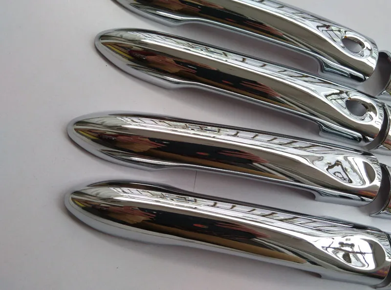 Free shipping For Renault FLUENCE 2011 2013 2015 door handle cover ABS Chrome 8pcs car accessories (2)