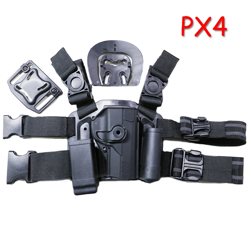 Kits de Arma Venda Quente Tático Militar Beretta Px4 Pistola Coldre Conjuntos Cqc