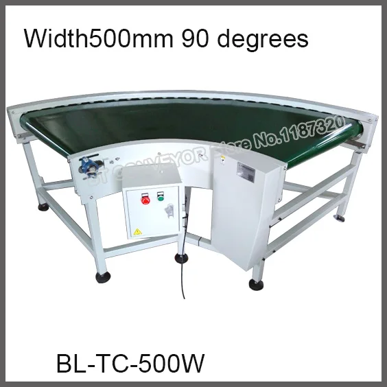 Buy High Quality Turning Corner Belt Conveyor, Factory