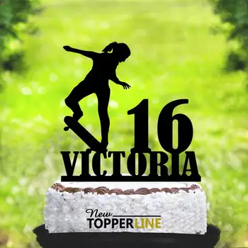 

Male Skaterboarde,Cake Topper,Personalized Topper Skateboarding Cake Topper,Skateboarder Cake Topper,Skater Tricks,Extreme Sport