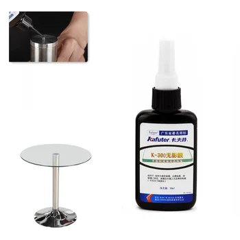 

50ML K-300 UV Glue Super Strong Curing Adhesive Transparent Liquid Glue Phone Screen Crystal Glass Bonding Dedicated Repair Tool