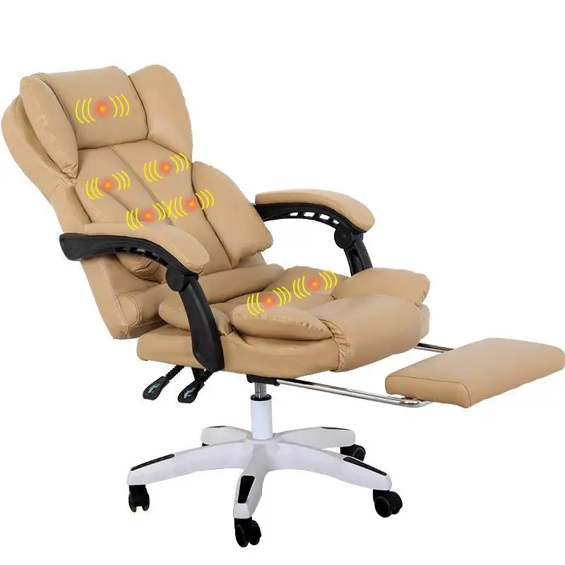 Офисное кресло руководителя, бытовая компьютерная игровая мебель, массажная подставка для ног, подставка для ног и вращающаяся