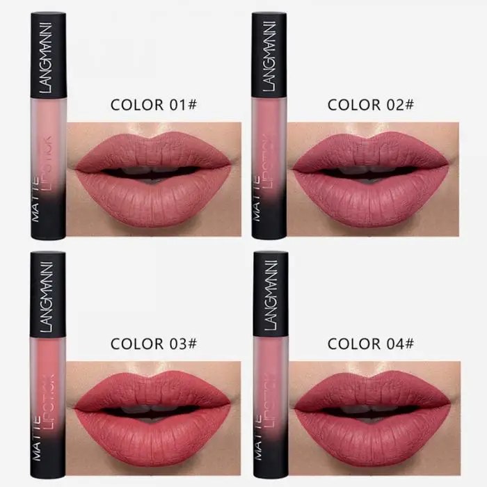 Matte Batom Caneta Líquido Veludo Esmalte Lábio Cosméticos Kg66 Kit 12 Pcs 29 Líquido Veludo Esmalte Lábio Cosméticos KG66