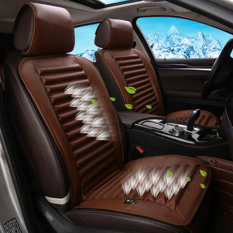 

Cold Air Circulation Built-In Fan Cushion Ventilation Car Seat Cover For Audi A1 A3 A4 A6 A7 B8 B7 B6 B5 C6 C7 A8 A8L Q3 Q5 Q7