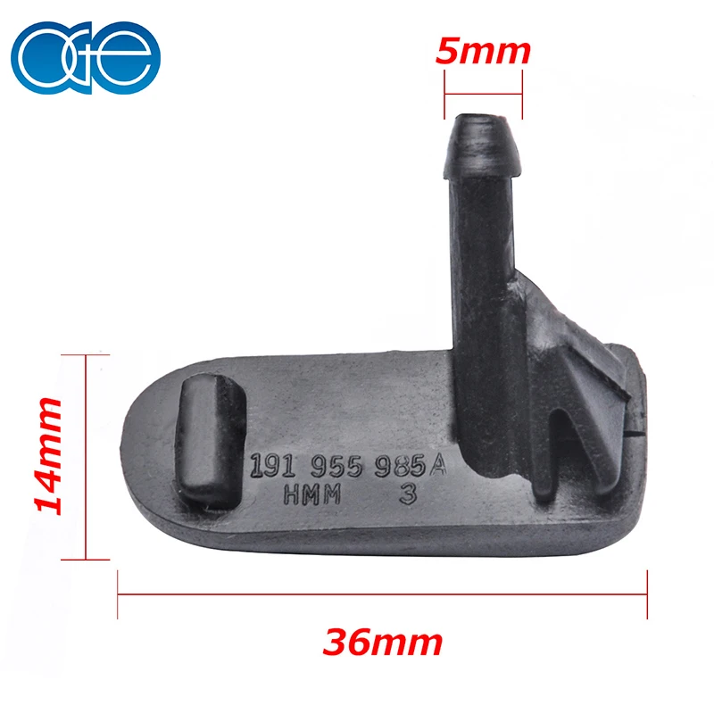 Передние форсунки омывателя лобового стекла для VW Golf 1 2 3 ЗАМЕНЯЕТ OEM #: 309550985191A