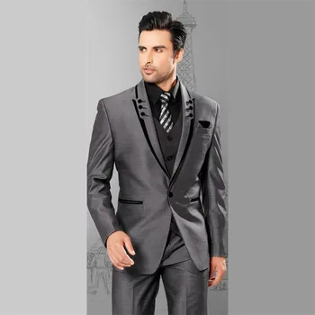 Custom Made Weeding Suits(Jacket+pants+vest)