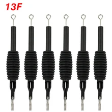 OPHIR 6 шт./лот 13F стерильные одноразовые татуировки Насадка иглы Советы и трубки 3/4 Grip_ TA110(13F)-6x