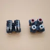 2pcs 4way 6Pin RCA Female Audio Video Plug AV Concentric Socket Connector ► Photo 2/5