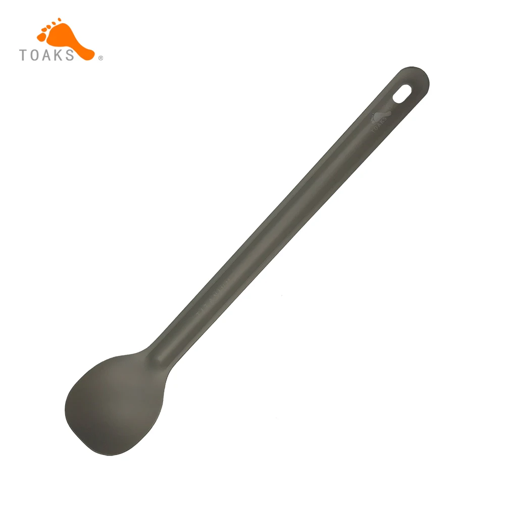 Ложка Из Титана длина 215 мм|titanium spoon|camping spoontitanium long spoon |