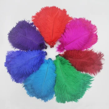 

30-32 Inch(75-80 cm) High Quality Multi-Color Smooth Fluffy Natural Ostrich Feather