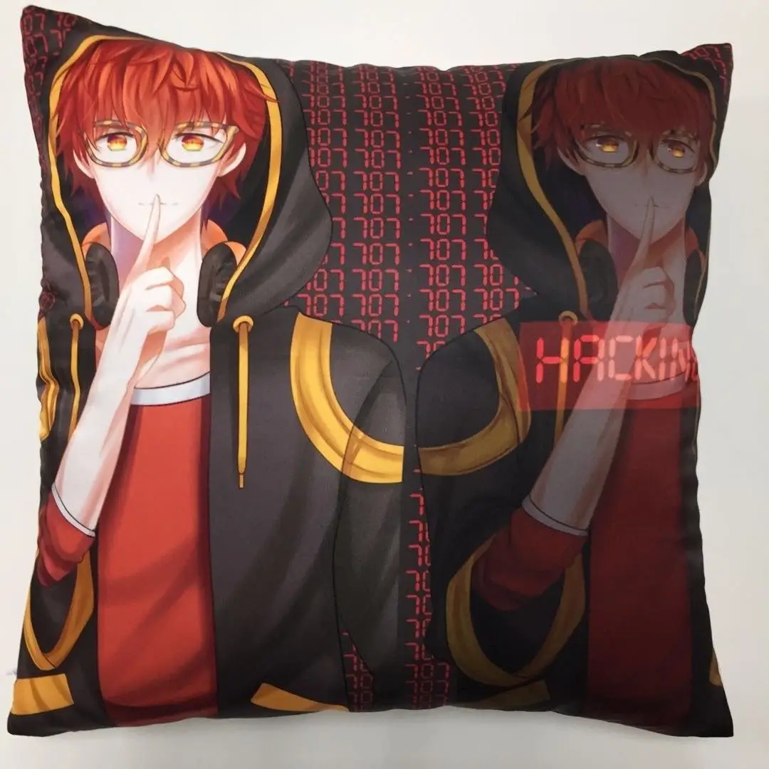 Mystic Messenger 707 Kaname двухсторонняя подушка чехол s обнимающая Подушка Чехол для