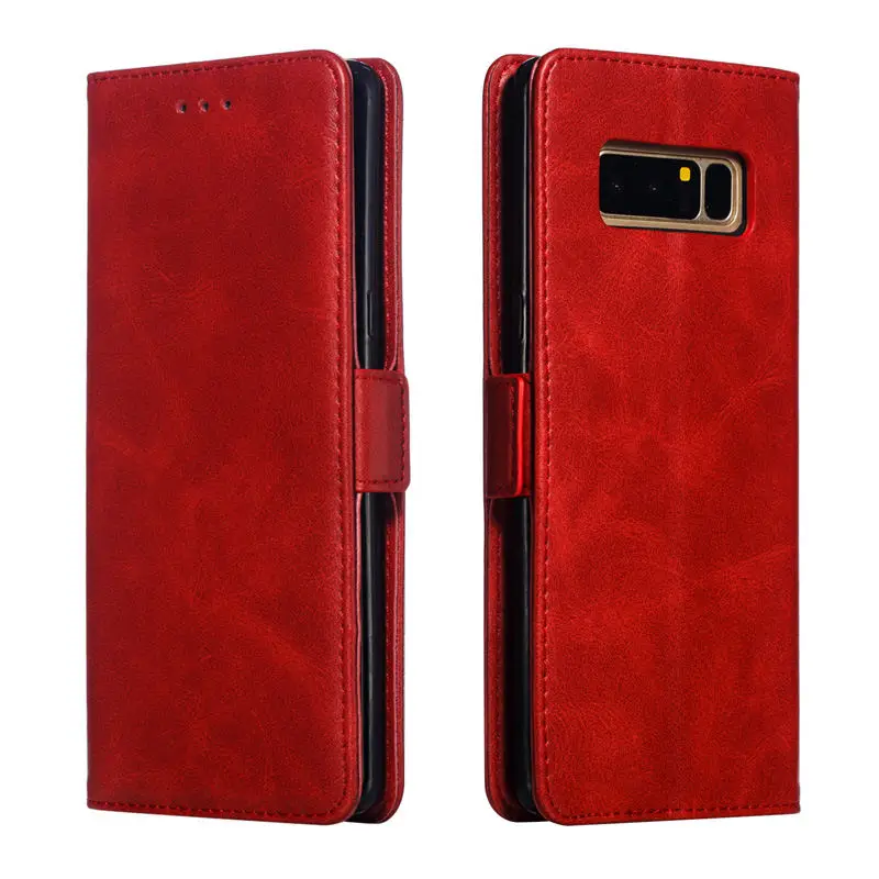 

Note 9 Case For Samsung galaxy Note 9 Luxury Retro Leather Flip Book Wallet Phone cover For Samsung galaxy Note 8 Cover Note 8
