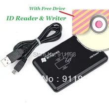 5 pccs USB 125 кГц RFID считыватель/идентификатор писателя карты копир дубликат копия и 10 шт. перезаписываемая метка корабль с номером дорожки