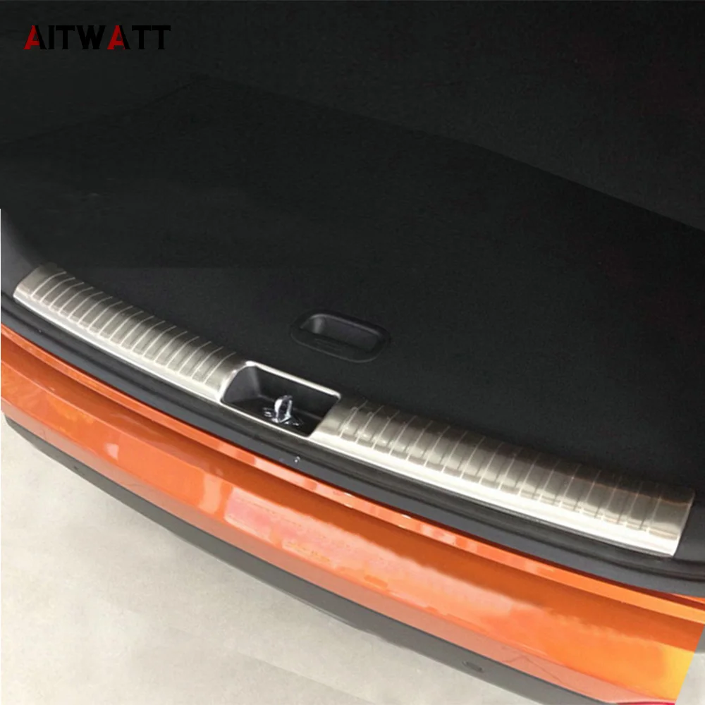 For Hyundai Creta IX25 2015 2017 Inner Rear Bumper Protector Inside Stainless Steel Door Sill