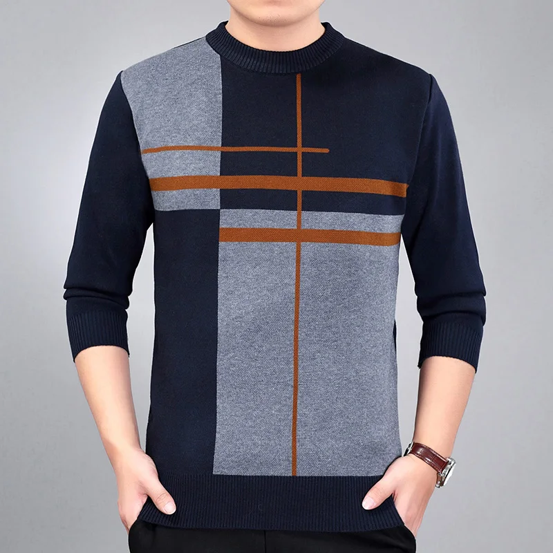 S 2XL Sweater Men 2018 New Arrival Casual Pullover Men Autumn Round